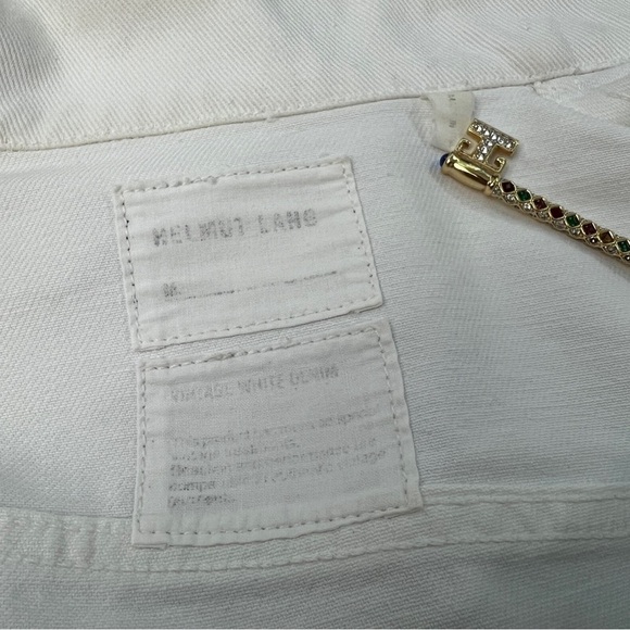 HELMUT LANG Vintage White Denim Jacket - Picture 11 of 11